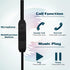 UrbanX R2 Wired in-Ear Headphones with Mic for Samsung Galaxy A02s with Tangle-Free Cord, Noise Isolating Earphones, Deep Bass, in-Ear Bud Silicone Tips