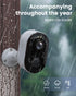 Wireless Outdoor Security Cameras, Battery Powered 2K Color Night Vision, AI Motion Detection, 2-Way Talk