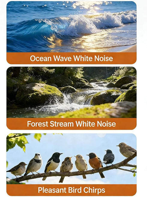 Generic Sleep Speaker Wireless White Noise Pillow Speaker | Rechargeable Mini Sleep AidSp for Home, Bedroom, Office