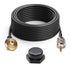 Anina 16ft Pure Copper Coax Cable NMO to PL259 Male, Low Loss