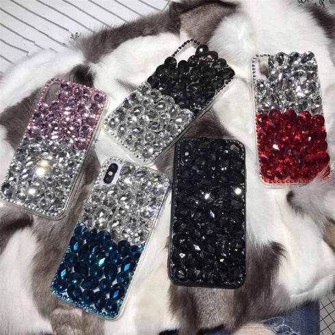 Aikukiki for OnePlus Nord N200 Case, 3D Handmade Sparkle Crystal Diamond Bling Glitter Phone Case