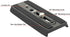 Universal Sliding Quick Release Plate Replacement Camera Mount with 1/4 Inch and 3/8 Inch Screws, 3.54 inches