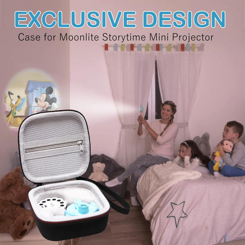 LTGEM Carrying Case for Moonlite Storytime Mini Projector and Digital Storybooks (Case Only)