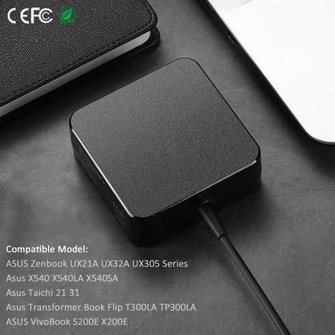 SOLICE 45W Laptop Charger for Asus Vivobook X541 X515 X712 F510 F512 F556 F556UA F512JA F512DA F512FA F510UA F510QA