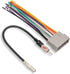 RED WOLF Aftermarket Radio Install Wire Harness W/Antenna Adapter Plug Replacement for