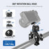 Neewer Super Clamp with Ballhead, Cold Shoe, Phone Holder, Action Camera Mount Adapter for GoPro DJI iPhone 15 Pro Max