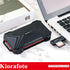 Memory Card Reader + 10 SD + 16 TF + 4 SIM, Magnetic Closure Memory Card Case Holder Organizer