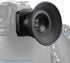 1.51X 2 Viewfinder Eyepiece Magnifier Eyepiece Eyecup Short Sighted Viewfinder Helper for DSLR Cameras, Anti Fog