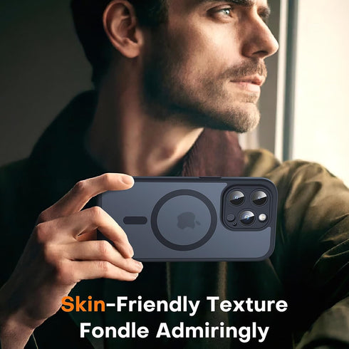 TOCOL 3 in 1 Magnetic Case for iPhone 14 Pro Max 6.7 Inch, Upgraded Full Camera Protection, Compatible with Magsafe,