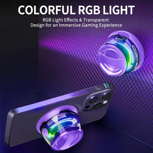 ZNCRSISTY G200 3D 7H Magnetic Bluetooth Speaker - Portable Mini Speakers with RGB Light, Multifunctional Speaker