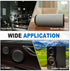 MECCANIXITY 3 Inch 74.5x48.5mm(IDxOD) Rubber Speaker Edge Surround Rings Perforated Subwoofer Rings Replacement Parts