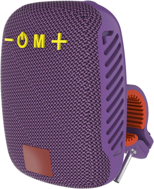 GOWENIC IPX5 Portable Bluetooth Speaker for Bike, Mini Outdoor Speaker with Handlebar Mount, Support Calls, FM Radio