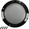 Heyiarbeit 2Pcs 6.5" Speaker Grill Cover, Round Metal Mesh Speaker Grills Guard Protector, Decorative Circle Black