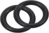 MECCANIXITY Rubber Speaker Foam Edge Surround Rings, 3 Inch 47mmx75mm Perforated Subwoofer Rings, Black, 2 Pcs