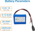 KBT KEEP BETTER TECH 12V 2400mAh Pack 12V KBT Rechargeable Li-ion Battery, Bare Leads Wire Replacement Battery