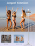 Pnitri 45'' 4-7.2" Selfie Stick with Light, Travel Tripod Essentials with Wireless Remote, Portable Cell Phone Tripod