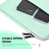 Mint Green Laptop Sleeve Case 15.6 16 Inch, Water-Resistant Shockproof Carrying Cover with Accessory Pocket for HP,