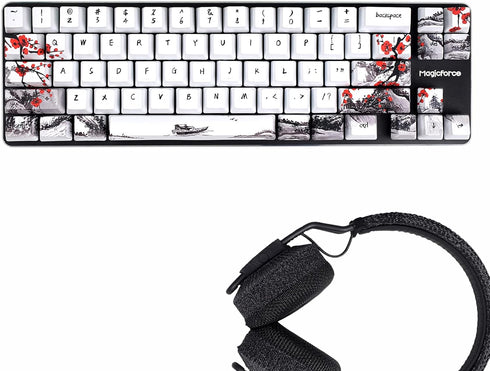 MOLGRIA Keycaps 71 Set for Gaming Mechanical Keyboard - Custom PBT OEM Profile Key caps with Keycap Puller for Cherry