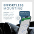 Kenu 360 Airframe+, Air Vent Car Phone Holder Mount, Cell Phone Stand for Car, Expandable Grip & Degree Pivot