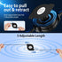 USB Type C Cable Fast Charging 3.3FT Retractable Cell Phone Charger USB to USB C Car Charger Short Cord for Samsung Galaxy A25/A35/A54/A14/A15/S24 Ultra/S23/S22/S21/S20/S10,iPhone 15 Pro Max/15 Plus by CIQILY