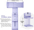 Perilogics Universal Airplane in Flight Phone Mount, Handsfree Holder with Multi-Directional Dual 360 Degree Rotation,