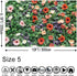MOONDECO Flower Wall Backdrop Colorful Floral Photography Background Mixed Color Gerbera Daisy Photo Banner Girls Women