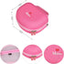 Mchoi Hard Carrying Case for Riwbox CT-7 Pink, Jack CT-7S Cat Green, iClever IC-HS01 Bluetooth Headphones