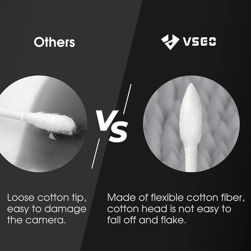VSGO V-C01E Optical Lens Cleaner Kit with Cleaning Fluid, Swabs & Bottles for Cameras, Lens, Sensor Cleaner & Optical