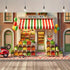 Generic 9 6feet) Vegetables Fruits Shop Backdrop Fresh Fruit Shelves Organic Food Vegetables Photography Background