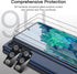 JETech 2-Pack Screen Protector for Samsung Galaxy S20 FE 6.5-Inch with Camera Lens Protector, HD Clear, Fingerprint ID