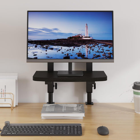 TigerDad Adjustable Monitor Stand Riser for Desk, Computer Screen Stand for 13