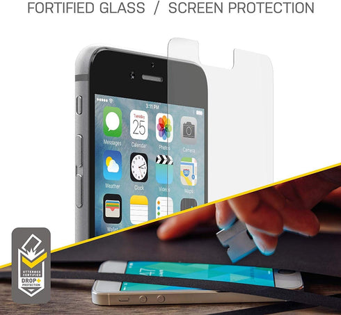 OtterBox Tempered Glass Screen Protector Compatible with Commuter and Symmetry for iPhone 8/7/6s/6 - Non-Retail Packaging