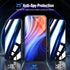 iPhone 15 Pro Max Privacy Screen Protector, 2 Pack, 10X Stronger, Auto-Alignment, Anti-Spy, 9H Tempered Glass