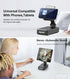 Joymate Bluetooth Speaker Phone Stand with Charging Function, 360° Rotable Adjustable Holder, HD Surround Sound, Black