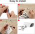 Sumnacon Camera Pole Mount Bracket-2Pcs Stainless Steel Adapter Brackets for CCTV Security Camera