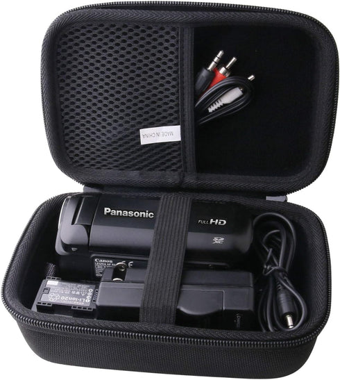 waiyu Hard Carrying Case for Panasonic Full HD Video Camera, Camcorder HC-V180K/HC-V380K/HC-W580K
