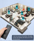 Key Finder Locator, ELECPOW Remote Control Item Tracker with 85DB Loud Beeping Sound, 164ft Range, 2 Transmitter & 4