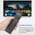 Universal Remote Replacement for VIZIO Smart TV - XRT140 Control for All LED LCD HD 4K UHD HDR TVs