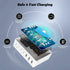 USB C Charger 180W GaN, 7 Ports Fast Charger Power Adapter, Compatible with MacBook, iPhone 12/13/14/15, and Other