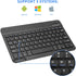 Portable iPad Keyboard 10th Generation, Small Bluetooth Keyboard for iPad 10th Generation Compatible with iPad Pro iPhone Samsung Tablet Keyboard US Mechanical Keyboard Design Black