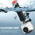 Waterproof Case & Floating Hand Grip for Insta360 GO 3S, Protective Underwater Dive Housing Shell with Bracket