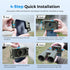 Evil eye 360 Upgraded Telescope Phone Adapter, Rotatable Binocular Photo Adapter for Android & iPhone,Smartphone Holder