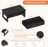 HEWORLIF 2-Tier Computer Monitor Stand Riser, Desk Organizers and Accessories with Drawer, Laptop Stand for Desk