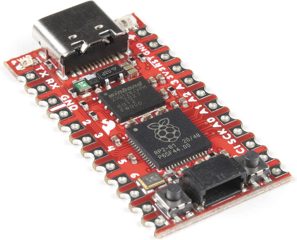SparkFun Pro Micro - RP2040 with Dual Cortex M0+ Processors, 30 Programmable IO for Extended Support
