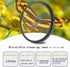 YOFOTIXAUU 58mm 4 (+1 +2 +4 +10) Set, (58mm) Close-Up Lens Filters Kit Pieces Macro Filter Lens Cap & Cleaning Cloth