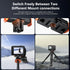 VRIG Direct 13 1/4 13 VRIG Magnetic Quick Release Mount for Hero Fast Detach Adapter with Screw Interface, Secure Go
