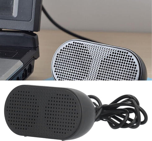 Zerodis USB Computer Speaker, Small Portable Sound Bar for Laptop & Desktop, Home Office Music, Outdoor