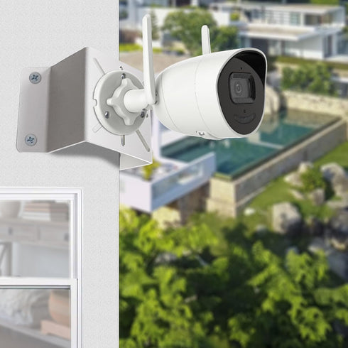WiTi Mini Size Corner Wall Mount for WiFi IP Camera - Solid Metal Holder for Security Cameras, Compatible with Wyze