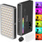 ULANZI VL120 RGB Video Light, Pocket LED On-Camera Video Light with Built-in 3100mAh Battery, 360 Full Color Effects