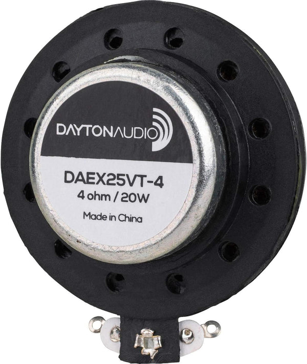 Dayton Audio DAEX25VT-4 Vented 25mm Exciter, 20W 4 Ohm